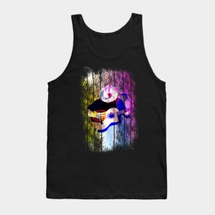 Guitarist with electric guitar Tank Top